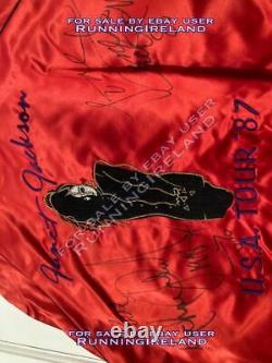 Michael Jackson And Janet Jackson Signed Jacket