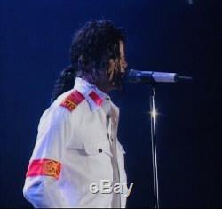 Michael Jackson Armband fabric Signed, Smile Rare Worn Original