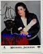 Michael Jackson Authentic Autograph Photo, Original Hand Signed, Vintage Color