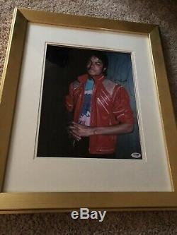 Michael Jackson Authentic Signed 11X14 Photo Autographed PSA/DNA #I60291