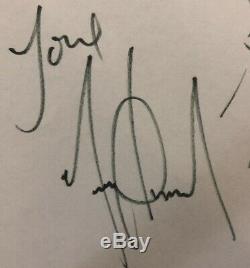 Michael Jackson Authentic Signed Autograph