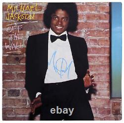 Michael Jackson Authentic Signed Off The Wall Album Cover JSA #BB39612