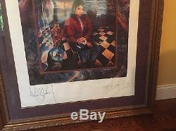 Michael Jackson Autographed Authentic Serigraph