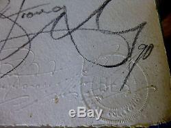 Michael Jackson Autographed Authentic Serigraph Original & Sign Brett L. Strong