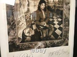 Michael Jackson Autographed Authentic Serigraph Original & Sign Brett L. Strong