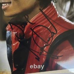 Michael Jackson Autographed Jacket Photo Thriller Superstar with COA