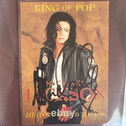 Michael Jackson Autographed Memorabilia