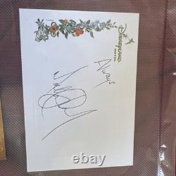 Michael Jackson Autographed Memorabilia