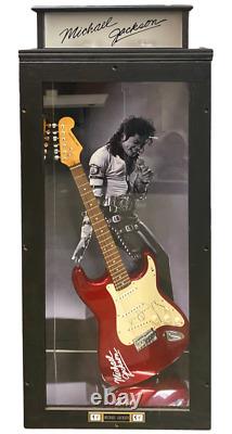 Michael Jackson Autographed New York Pro Official Guitar with Case Beckett