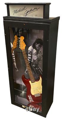 Michael Jackson Autographed New York Pro Official Guitar with Case Beckett