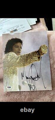 Michael Jackson Autographed Photo