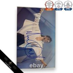 Michael Jackson Autographed Photo 20x25cm UV Frame Color Signed