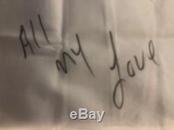 Michael Jackson Autographed Pillow