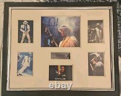 Michael Jackson Autographed Smooth Criminal 8/50