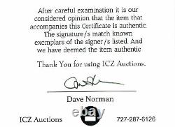 Michael Jackson Autographed Thriller Album Cover signed ICZ COA