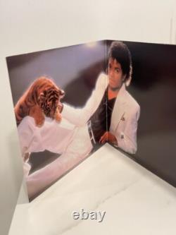 Michael Jackson Autographed Thriller Album Psa Dna And Photo Proof