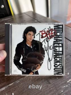 Michael Jackson Bad CD Signed Autographed Epic EK 40600 Japan