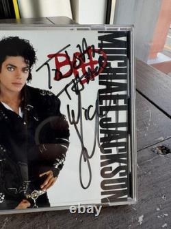 Michael Jackson Bad CD Signed Autographed Epic EK 40600 Japan