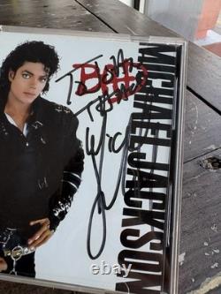 Michael Jackson Bad CD Signed Autographed Epic EK 40600 Japan
