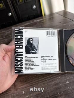 Michael Jackson Bad CD Signed Autographed Epic EK 40600 Japan