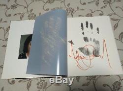 Michael Jackson Bad Japan Tour'87 Signed Handprint Book Limited Edition EX+
