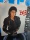 Michael Jackson Bad Vinyl LP Record Album signed