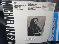 Michael Jackson Bad Vinyl LP Record Album signed