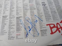 Michael Jackson Bad Vinyl Record signed