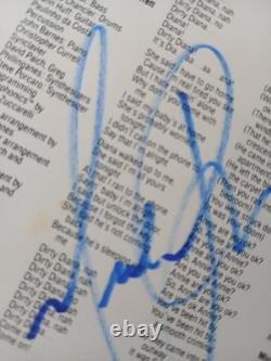 Michael Jackson Bad Vinyl Record signed