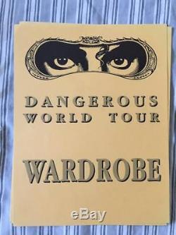 Michael Jackson Dangerous Tour Door Signs Not Signed Authentic Amazing Worn Bad