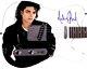 Michael Jackson Facsimile Autographed Signed Graphics Photo Guitar