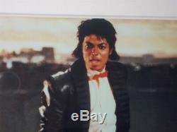 Michael Jackson Framed Autographed Photo C. O. A. Bille Jean