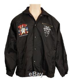 Michael Jackson'HIStory Tour original staff jacket not signed fedora glove