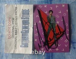 Michael Jackson Hand Signed Autograph 1984 Trading Card COA NO US TARIFFS
