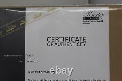 Michael Jackson Man in the Mirror LP 12'' VINYL SIGNED CERTIFICATE OF AUTHENTIIC