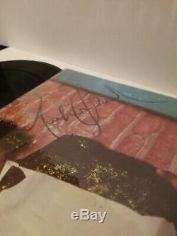 Michael Jackson Off the Wall Autographed Stereo Record 1979 Epic Records