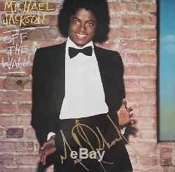 Michael Jackson Original Signed Autograph LP'' OF THE WALL'' Original auf LP