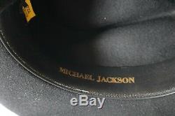 Michael Jackson Own Worn Owned Custom Made Fedora Not Glasses W Signed Loa