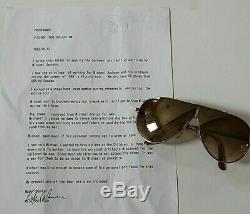 Michael Jackson Own Worn Owned Glasses From 1984 Victory Tour Not Fedora Signed