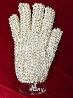 Michael Jackson Own Worn Owned Left Glove From Victory Era No Fedora Signed