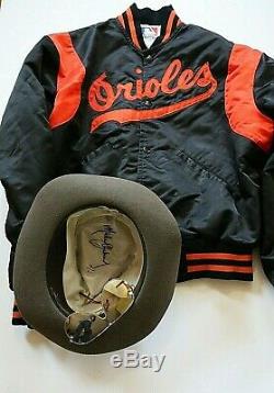 Michael Jackson Own Worn Owned Orioles Jacket Not Fedora W Signed Coa & Loa
