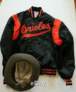 Michael Jackson Own Worn Owned Orioles Jacket Not Fedora W Signed Coa & Loa