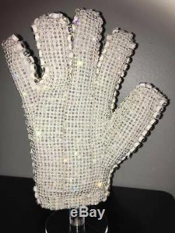 Michael Jackson Own Worn Owned Right Glove From Victory Era No Fedora Signed