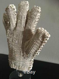 Michael Jackson Own Worn Owned Right Glove From Victory Era No Fedora Signed