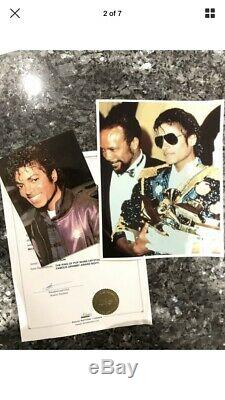 Michael Jackson Own Worn Owned Swarowski Brooche No Glove Fedora Signed