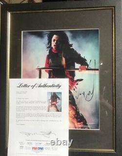 Michael Jackson PSA/DNA Verified Autographed Framed Rare