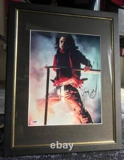 Michael Jackson PSA/DNA Verified Autographed Framed Rare