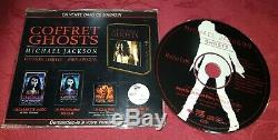 Michael Jackson RARE Coffret Ghost French PROMO CD Limited Edition smile signed