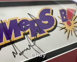 Michael Jackson Rare Hand-Signed Boomers Sticker Framed Photo Ensemble COA