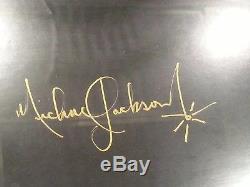Michael Jackson SIGNED LITHOGRAPH Man in the mirror mega rare signature official